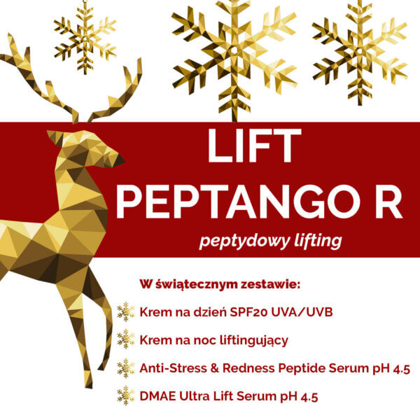 Zestaw Lift Peptango R - peptydowy lifting i naprawa kolagenu dla idealnego owalu twarzy