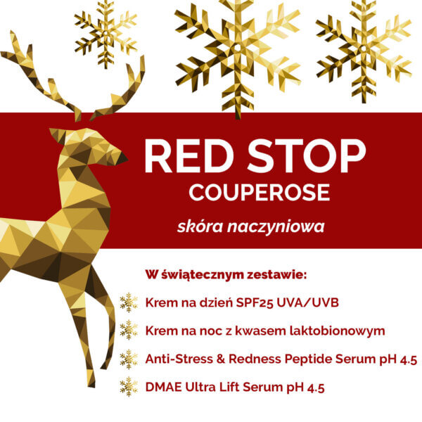 Zestaw Red Stop Couperose - bestsellerowa dermokuracja dla wzmocnienia skóry naczynkowej
